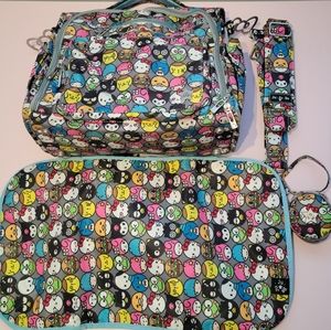 B.F.F Sanrio Hello Friends Ju.Ju.Be diaper bag
